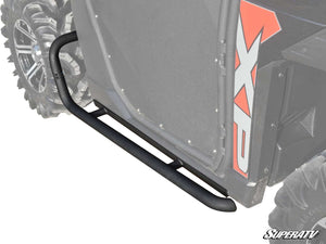 SuperATV Polaris Ranger XP 900 / XP 570 / Diesel Rock Slider Nerf Bars, front view