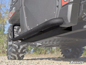 SuperATV Polaris Ranger XP 900 / XP 570 / Diesel Rock Slider Nerf Bars, installed view