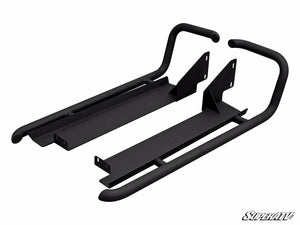 SuperATV Polaris Ranger XP 900 / XP 570 / Diesel Rock Slider Nerf Bars, mounted view