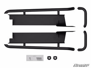 SuperATV Polaris Ranger XP 900 / XP 570 / Diesel Rock Slider Nerf Bars, alternate angle