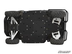 SuperATV Polaris Ranger XP 1000 / 1000 / XP 900 Full Skid Plate, installed view