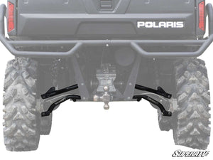 SuperATV Polaris Ranger XP 800 & 900 Diesel High Clearance Rear A-Arms, front view