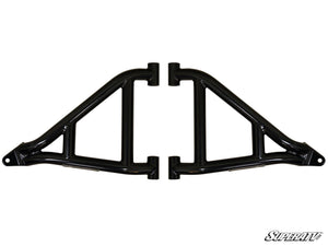 SuperATV Polaris Ranger Midsize EV High Clearance A-Arms, mounted view