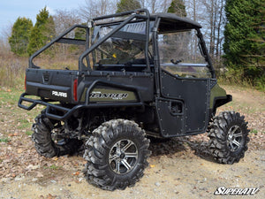 SuperATV Polaris Ranger Rear Extreme Bumper with Side Bed Guards, side view