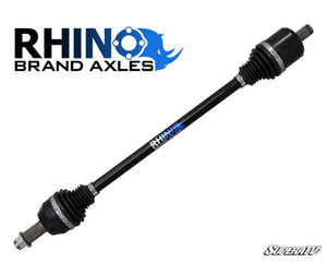 SuperATV Rhino Brand axle for the Polaris RZR Trail S 1000, product view