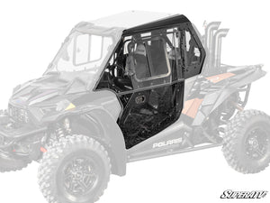 SuperATV Polaris RZR XP 1000 / XP Turbo Cab Enclosure Doors, front view