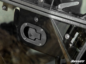 SuperATV Polaris RZR XP 1000 / XP Turbo Cab Enclosure Doors, mounted view