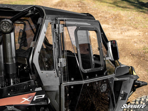 SuperATV Polaris RZR XP 1000 / XP Turbo Cab Enclosure Doors, alternate angle