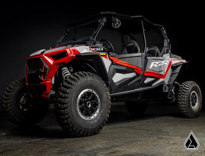 Assault Industries Polaris RZR XP 4 1000 / XP 4 Turbo Rock Sliders, front view