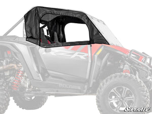 SuperATV Polaris RZR XP / XP S Primal Soft Upper Doors, front view