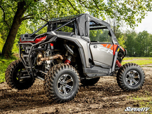 SuperATV Polaris RZR XP / XP S Primal Soft Upper Doors, cab view