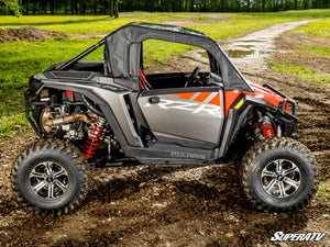 SuperATV Polaris RZR XP / XP S Primal Soft Upper Doors, alternate angle