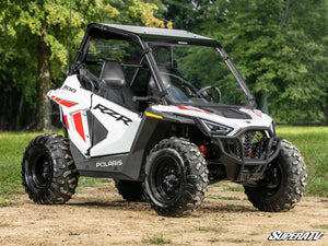 SuperATV Polaris RZR 200 Front Bumper, installed view
