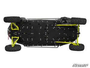 Super ATV full skid plate installed on Polaris RZR XP 4 1000