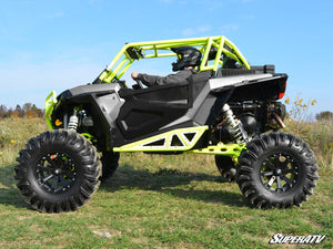 SuperATV Polaris RZR Plastic Rear Side Panels, angle view