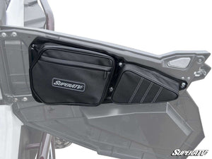 SuperATV Polaris RZR Door Bags for Stock Doors, front view