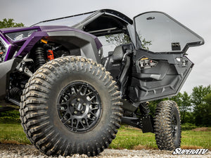 SuperATV Polaris RZR Pro R Hard Cab Upper Doors, door detail