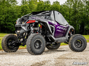 SuperATV Polaris RZR Pro R Hard Cab Upper Doors, angle view