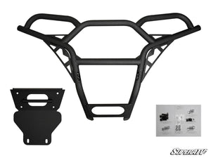 SuperATV Polaris RZR 800 / XP 900 / 570 Front Bumper, installed view