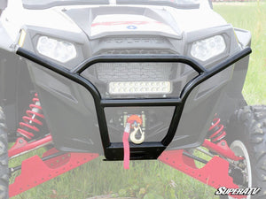 SuperATV Polaris RZR 800 / XP 900 / 570 Front Sport Bumper, angle view