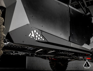 Assault Industries Polaris RZR 4-Seat Rock Sliders, installed view