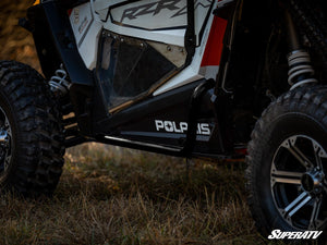 SuperATV Polaris RZR 900 / Trail 900 / Trail S Heavy-Duty Nerf Bars, profile view