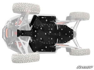 SuperATV Polaris RZR Turbo R / Pro S Full Skid Plate, front view
