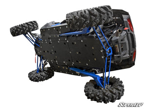 SuperATV Polaris RZR XP 1000 / XP Turbo / Turbo S Full Skid Plate, detail view