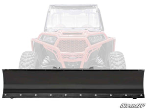SuperATV Polaris RZR XP 900 Plow Pro snow plow kit installed with 72-inch blade