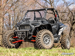 SuperATV Polaris RZR XP 1000 / XP Turbo Winch-Ready Front Bumper, installed view