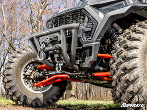 SuperATV Polaris RZR XP 1000 / XP Turbo Winch-Ready Front Bumper, side view