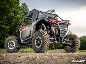 SuperATV Polaris RZR XP Rear Bumper, detail view
