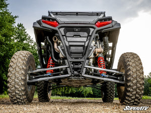 SuperATV Polaris RZR XP Rear Bumper, angle view