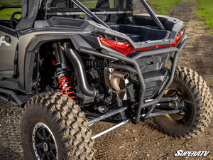 SuperATV Polaris RZR XP / XP S Rear Bumper, XP S angle view