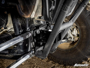 SuperATV Polaris RZR XP Rear Bumper, mounted view