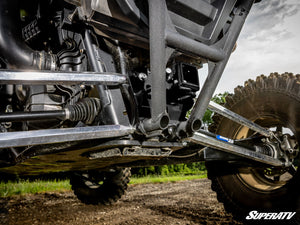 SuperATV Polaris RZR XP Rear Bumper, profile view