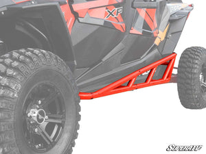 SuperATV Polaris RZR XP 4 Turbo Nerf Bars, front view