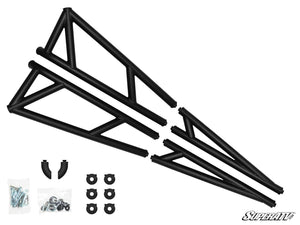 SuperATV Polaris RZR XP 4 Turbo Nerf Bars, detail view