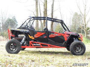 SuperATV Polaris RZR XP 4 Turbo Nerf Bars, angle view