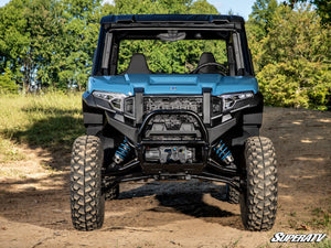 Polaris Xpedition 3 inch lift kit billet aluminum shock spacers detail