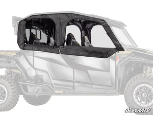 SuperATV Polaris General XP 1000 Primal Soft Upper Doors, front view