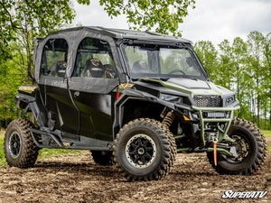 SuperATV Polaris General XP 1000 Primal Soft Upper Doors, angle view