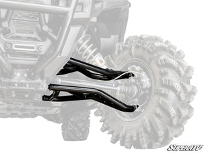 SuperATV Polaris General XP 1000 High Clearance 1.5" Forward Offset A-Arms, front view