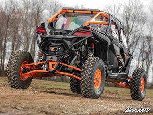 SuperATV Polaris RZR Pro R Rear Bumper, angle view