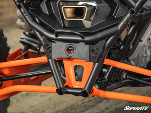 SuperATV Polaris RZR Pro R Rear Bumper, mounted view
