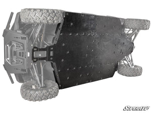 SuperATV Polaris Ranger Crew XP 1000 / Crew 1000 Full Skid Plate, side view