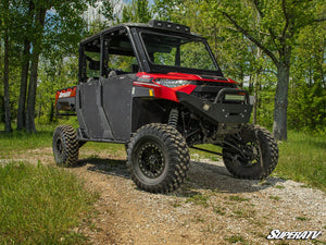 SuperATV Polaris Ranger Crew XP 1000 / Crew 1000 Heavy-Duty Nerf Bars, angle view