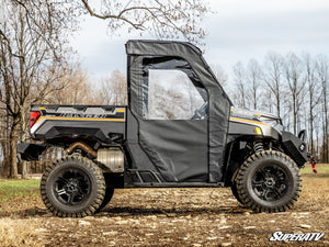 SuperATV Bobcat UV34 Primal Soft Cab Doors, installed view