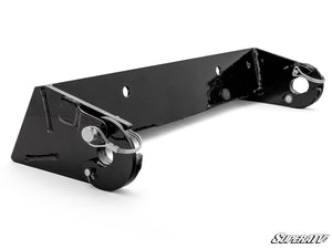 Super ATV Plow Pro snow plow mount installed on a Polaris Ranger XP Kinetic