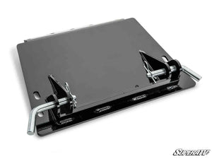 Super ATV Plow Pro snow plow mounting plate for Polaris Ranger Midsize 570 shown in detail